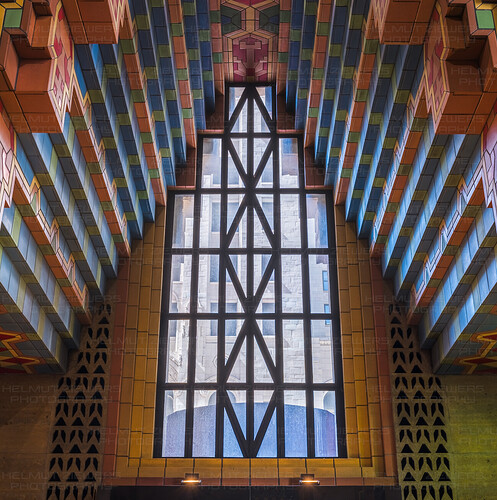 Guardian Building main lobby panorama